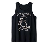 Halloween Skeletons I've Got Your Back Tank Top