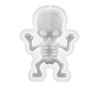 Halloween Skull Candle Molds - Decorative Ghost Candle Mould for Horror Theme Party | Easy Release Silicone Mould for Skull Candle Throwing, Wax Decor