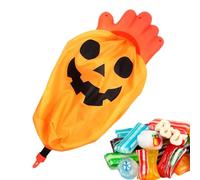 Halloween Skull Candy Bag, Halloween Candy Bag - Funny Skeleton Ghost Hand Sweet or Treat Sugar Bag | Scary Skeleton Hand Sugar Bag, Horror Claw Bag, Treat Prey, a, see description, See description