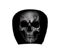 Halloween Skull Car Headrest Cover, Polyester, 2 Pack，A