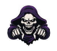 Halloween Skull Car Sticker Car Rear Window Sticker Skull 3D
