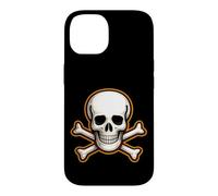 Halloween Skull Crossbones Kids Spooky Pirate Graphic Case for iPhone 14