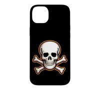 Halloween Skull Crossbones Kids Spooky Pirate Graphic Case for iPhone 14 Plus