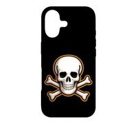 Halloween Skull Crossbones Kids Spooky Pirate Graphic Case for iPhone 17