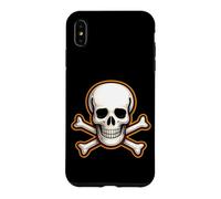 Halloween Skull Crossbones Kids Spooky Pirate Graphic Case for iPhone XS Max