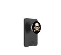 Halloween Skull Crossbones Kids Spooky Pirate Graphic PopSockets PopWallet for MagSafe