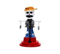 Halloween Skull Dashboard Figure - Spectral Solar Skull Decor, Gothic Car Interior | Solar Powered Horror Theme Ornament, Van Display For