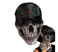 Halloween Skull Face Realistic Lightweight Stretchy