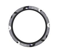 Halloween Skull Ghost Boo The Neoprene Steering Wheel Cover - 15" for Most Cars - is Ergonomically Designed for Safe Driving Comfort