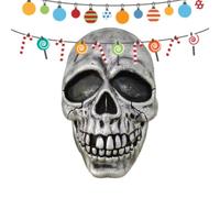 Halloween Skull Masque Latex Realistic Scary Full Head with Movable Jaw