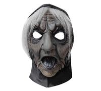 Halloween Skull, Novelty Latex Full Head Skeleton Scary Masks Rubber Halloween Mask Scary Masks For Men Smiling Demons Horror Evil Face Mask Costume Party Latex For Adult