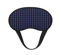 Halloween Skull Print Adults Washable Eye Mask for Nap Light Blocking for Home Hotel Airplane Camping