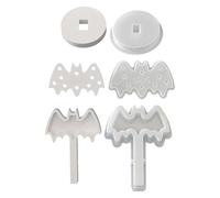 Halloween Skull Silicone Mold Easy Removal for Epoxy Home Decoration (119 Letters) Halloween Party Decoration