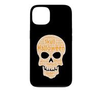 Halloween Skull Word Art Spooky Monster Graphic Case for iPhone 13