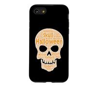 Halloween Skull Word Art Spooky Monster Graphic Case for iPhone SE (2020) / 7/8