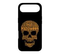 Halloween Skull Word Cloud Spooky Monster Vampire Case for iPhone Air