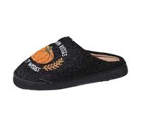 Halloween Slippers for Women Men Cute Preppy Fuzzy Pumpkin House Slippers Winter oft Plush Comfy Warm Spooky Christmas Halloween Flat Slip on Shoes