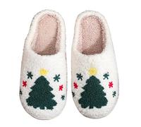 Halloween Slippers,Halloween Pumpkin Slippers for Womens Mens,Soft Plush Warm Spooky Halloween Pumpkin Ghost House Slipper,Holiday Slip-On Indoor Outdoor Cozy House Soft Bedroom Shoes