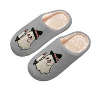 Halloween Slippers House Slippers Felt Slippers Unisex Slip On | Plush slippers, non-slip, slip-on ghost, hut shoes, Christmas winter shoes, winter slip-on shoes, soft sole