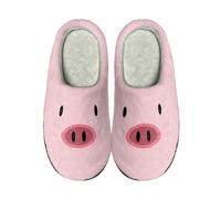 Halloween Slippers Ladies Inside Outside House Slippers Size 5.5 Cute Animal Print Home Slipper Comfortable Soft Soled Slipper For Couples Novelty Casual Footwear Warm Fuzzy Shoes With Anti-Slip