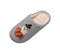 Halloween Slippers Soft Sole Felt Slippers Slippers Slip-On Shoes | Casual shoes, winter shoes, pumpkin slip-on cartoon plush slippers, ghost cat slippers, plush slippers