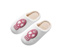 Halloween slippers, unisex cat slippers, plush slippers, house slippers | Slip-on cotton winter shoes, non-slip plush slippers, ghosts soft sole, cartoon slippers, casual shoes