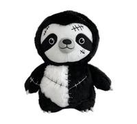 Halloween Sloth, Adorable Plush Toy with Costume, Soft Cuddly Sloth, Cute for Kids, Festive Party Decoration, Seasonal Plush Collectible, Black Color 11.02 Inches