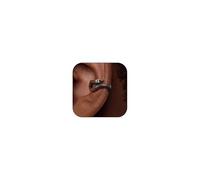 Halloween Snake Earrings for Women Black Ear Cuffs Non Piercing Cartilage Cuff Jewelry for Halloween Costumes Woman 2025 Gothic Punk Wrap Clip On Earrings, Metal, No Gemstone