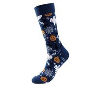 Halloween Socks Breathable Cotton Athletic Sock Casual Unisex Knitting Footies Soft Basic Elastic Non-Binding Socks Thermal Non-Slip Patterned Sock Birthday Walking Home Everyday Wear