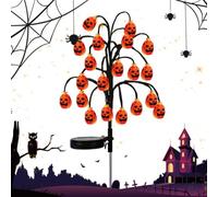 Halloween Solar Garden Lights Solar Tree Stump Pathway LED Lighting