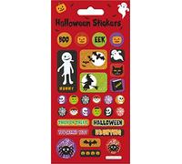 Halloween Sparkly Reusable Stickers | Perfect for Craft Activities for Children and Adults | Reusable on Non-Porous Surfaces