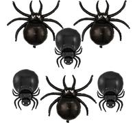Halloween Spider Balloons, Pack of 6 Large Halloween Spider Foil Balloons, Spider Balloons for Children, Birthday Party Decoration