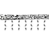 HALLOWEEN SPIDER CEILING DECORATION