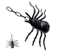 Halloween Spider Decorations - Giant Outdoor Spiders, Creepy Yard Props | Creates Frightening Haunting Effects, Improves Creepy Ambience, Holds Outdoor Elements, Perfect for the Like