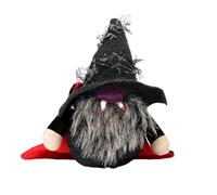 Halloween Spider Decorations Halloween Dwarf Doll Festival Decoration with Light Specter Festival Doll Ornament with Light Decorations Veiled Bust Statue (A, 24cm×15cm×9cm)
