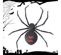Halloween Spider Fridge Magnets - 3D Realistic Black Widow Prank, Removable & Reusable Gag Gift, Perfect for Halloween, Office Jokes, Scary Home,Refrigerator, Garage, Locker & Car Decor