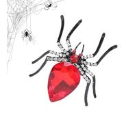Halloween Spider ring for Women - adjustable Vintage spider Ring, Gothic ring Costume | halloween Finger rings Open Adjustable Spiders Rings with Rhinestones Decor for Creepy Party Favors