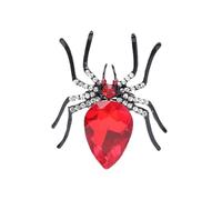 Halloween Spider Rings for Women | Goth Rings Jewelry,Halloween Finger Ring Open Adjustable Spider with Rhinestones Decor for Creepy Party Favors