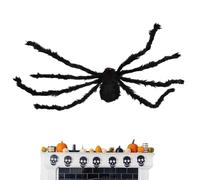 Halloween Spider Web Decorations | Giant Scary Spider Props - Scary Fake Huge Props, Decoration for Haunted House