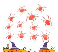 Halloween Spiders | Glow in Dark Stickers Halloween Decoration,12X PVC Scary Spider Sticker Waterproof for Wall, Electrical Appliance