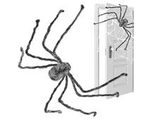Halloween Spiders Outdoor,Spooky Holiday Prank Props | Spooky Holiday Spider Decor 4.92 Ft for Homeowners Event Organizers Party Planners Special Occasion Yard Outdoor
