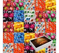Halloween Splash 3D Candy Jelly Sweets Mixed With Gift Box - Party Bag Trick or Treats Mixeed Sweets (60 x Mixed Candies)