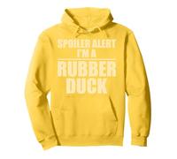 Halloween Spoiler alert I'm A Rubber Duck Pullover Hoodie