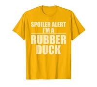 Halloween Spoiler Alert I'm A Rubber Duck T-Shirt