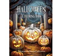 Halloween: Spooky Coloring Book for Adults and Teens for Relaxation and Creativity