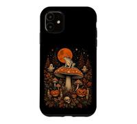 Halloween Spooky Frog On Mushroom In A Enchanted Forest Case for iPhone 11