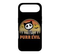 Halloween Spooky Funny Cat Skeleton Purr EvIl Case for iPhone Air