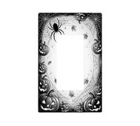 Halloween Spooky Pumpkins Jack-o'-lantern Single Rocker Light Switch Cover