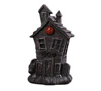 Halloween Spooky Statues - Resin Gothic Sculpture Figurines | Creepy Halloween Desk Ornament | Indoor Outdoor Tabletop Decoration For Patio Coffee Table Bookcase | Haunted House Photography Prop for