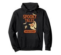 Halloween Spooky Tales Ghost Vintage Scares Pullover Hoodie